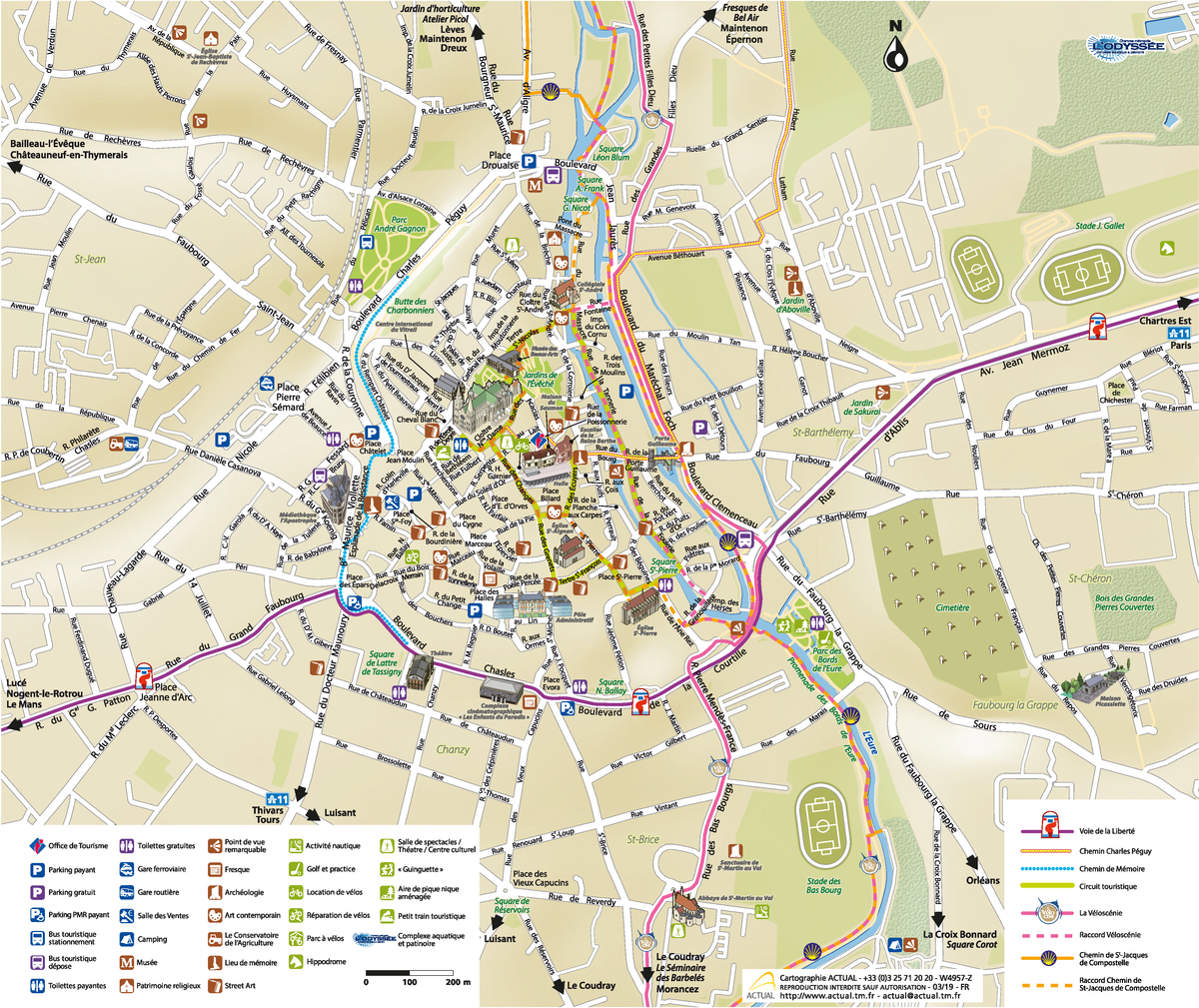 Groupes : Comment Aller à Chartres