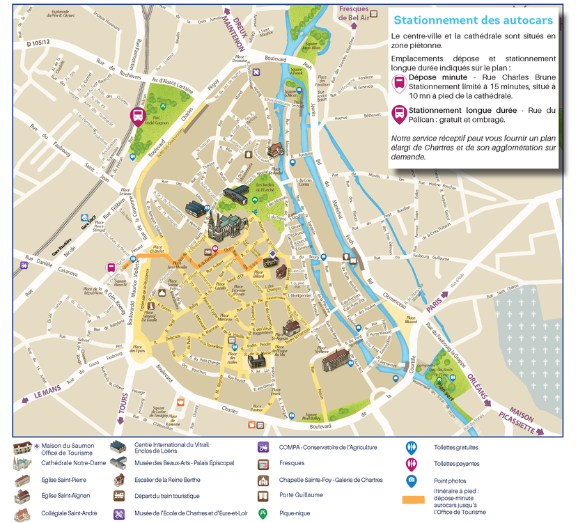 Plan de Chartres pour les groupes 